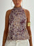 Kvinders Tanktop Halterneck Rygfri Let Strækbart Materiale 11