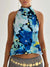 Kvinders Tanktop Halterneck Rygfri Let Strækbart Materiale 12