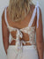 Kvinders Tanktop V-Hals Blomsterprint Polyester 1
