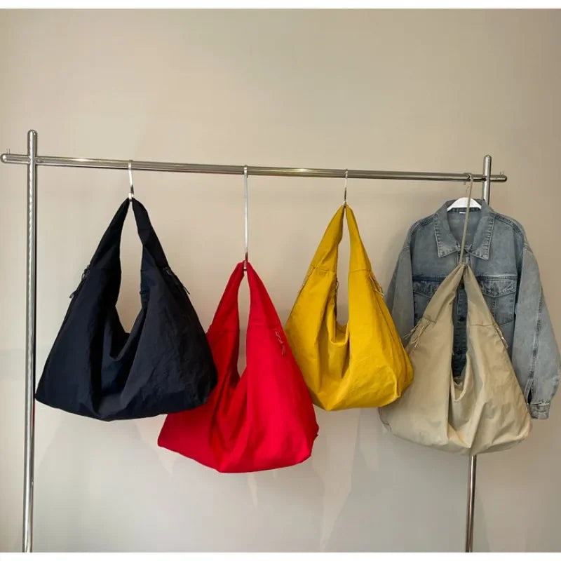 Kvinders Tote Bag Minimalistisk Design Holdbar Letvægtsstof 1