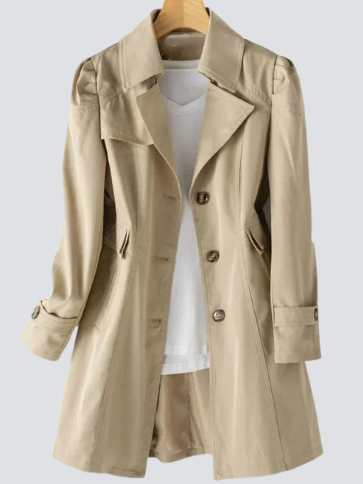 Kvinders Trench Coat Moderne Design 1