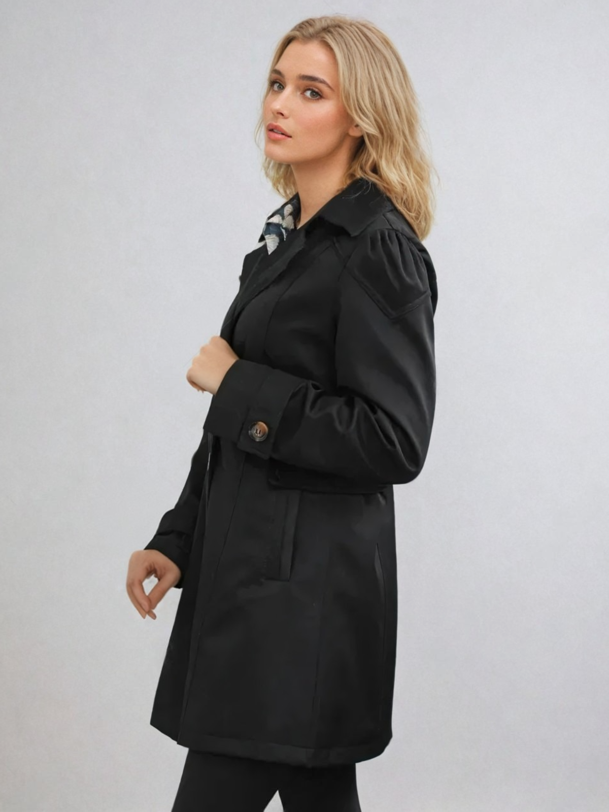 Kvinders Trench Coat Moderne Design 5