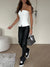 Kvinders Tube Top med One-Line Krave og Lynlås Design 3