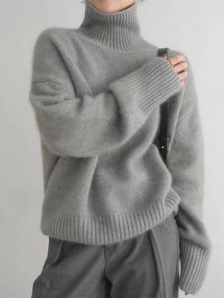 Kvinders Turtleneck Kashmirgenser 3