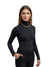 Kvinders Turtleneck Langærmet T-Shirt Blødt Stof 1