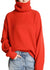 Kvinders Turtleneck Strik Top i Cashmere 0
