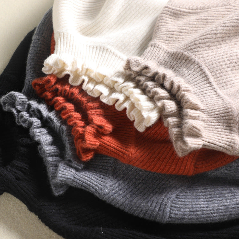 Kvinders Turtleneck Sweater Casual Stil 2