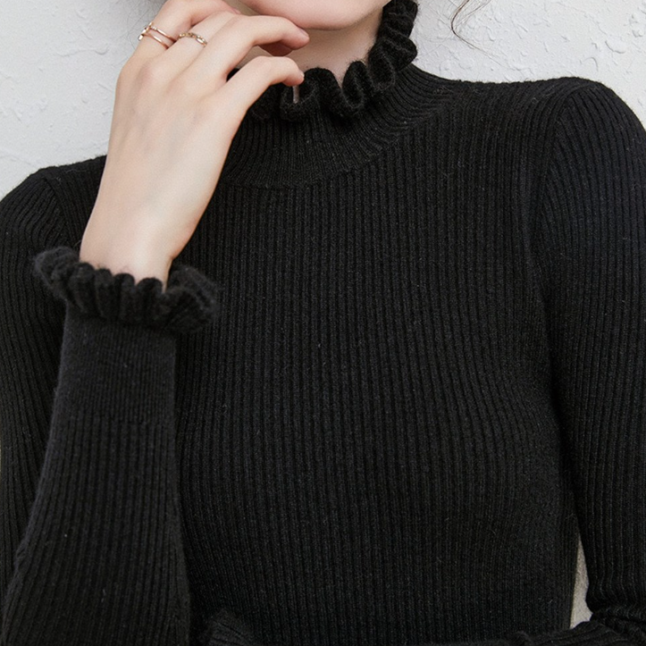 Kvinders Turtleneck Sweater Casual Stil 8