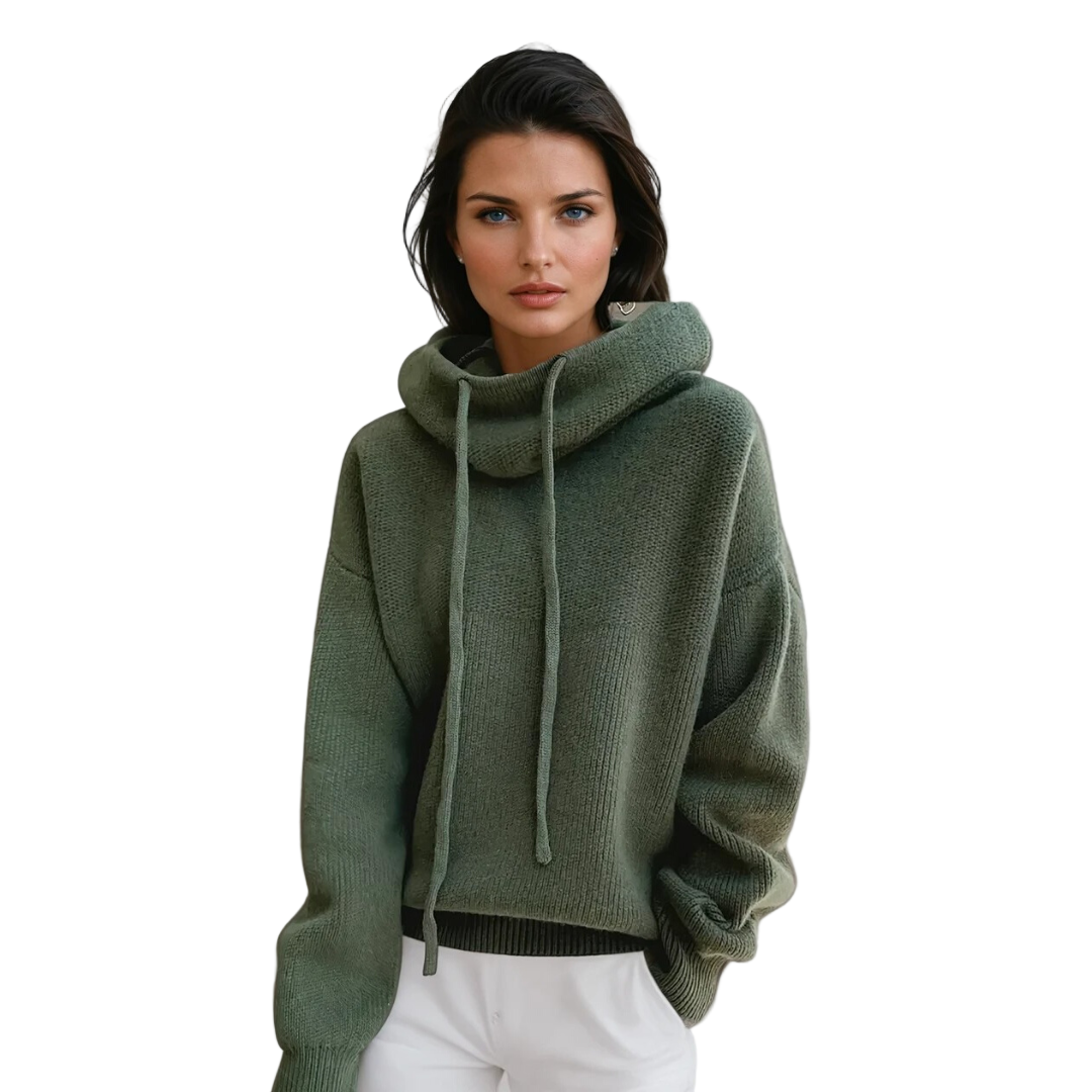 Kvinders Turtleneck Sweater Elegant Uld 0