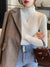 Kvinders Turtleneck Sweater Strikket Casual Langærmet Pullover 3