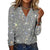 Kvinders V-Ausschnitt Glitrende Pullover Casual 0