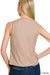 Kvinders Vest Button Down Linned Rayon Bomuld 3