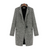 Kvinders Vinterfrakke Houndstooth Uld 0
