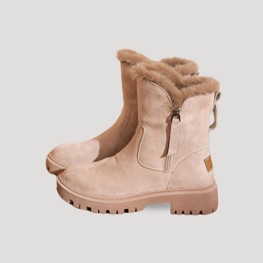 Kvinders Vinterstøvler med Høj Ankel og Robust Sål 3