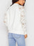 Kvinders Zip-Up Jakke med Blondeærmer Åndbart Polyester 2
