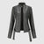 Kvinders Zipper Jakke Moderne Stil 4
