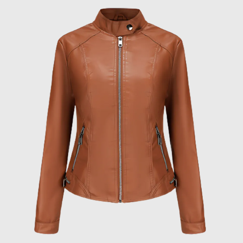 Kvinders Zipper Jakke Moderne Stil 5