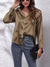 Variant image for Dame Skjorte Satin Moderne Stil Elegant Pasform-40