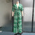 Kvinders Jumpsuit Dyb V-Hals Let Stof Flatterende Silhuet-4
