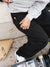 Mænds Baggy Jeans med Bred Ben Denim Komfortabel Pasform 6