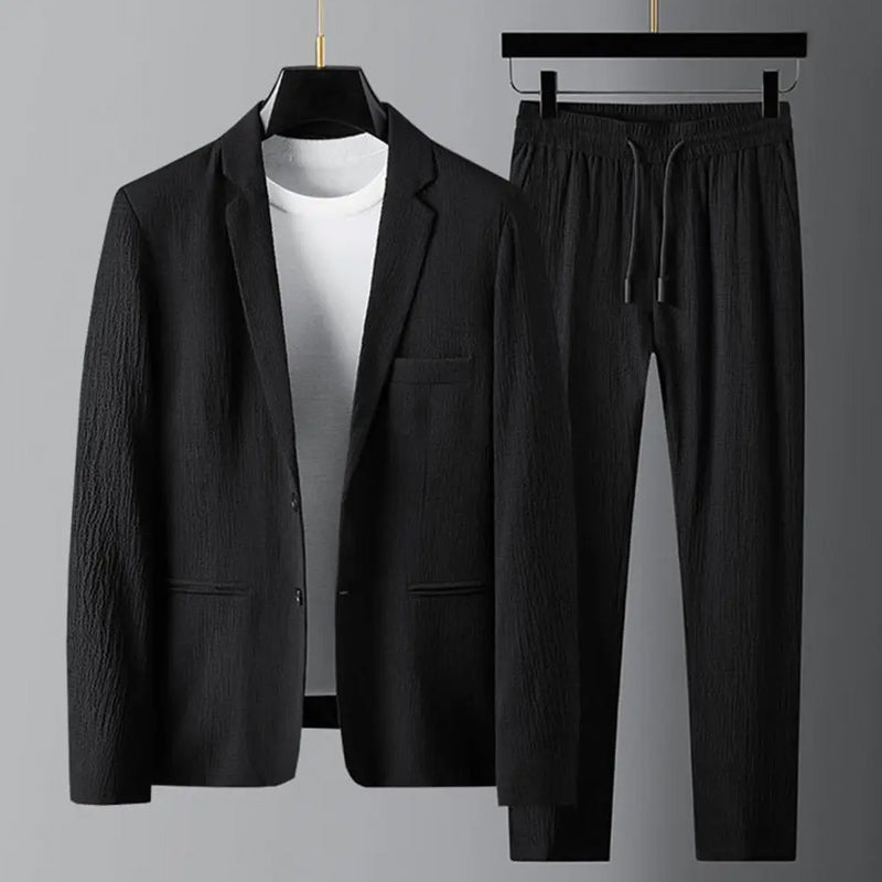 Mænds Blazer Sæt Afslappet Stil 1