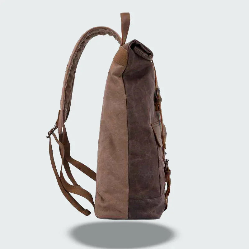 Mænds Campingrygsæk Vandtæt Vintage Stil 5