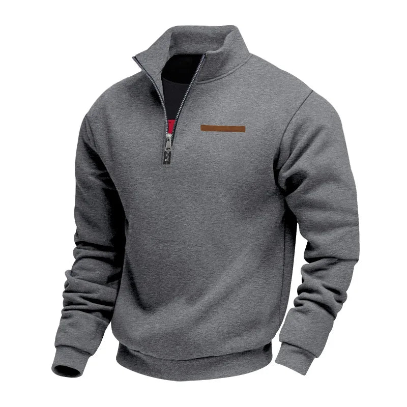 Mænds Casual Fleece Sweatshirt Moderne Design 7
