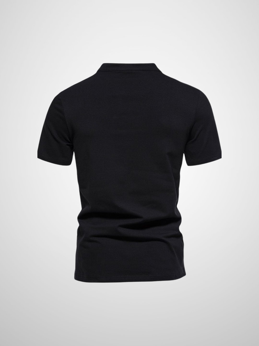 Mænds Casual Polo Shirt med V-hals og Moderne Pasform 6