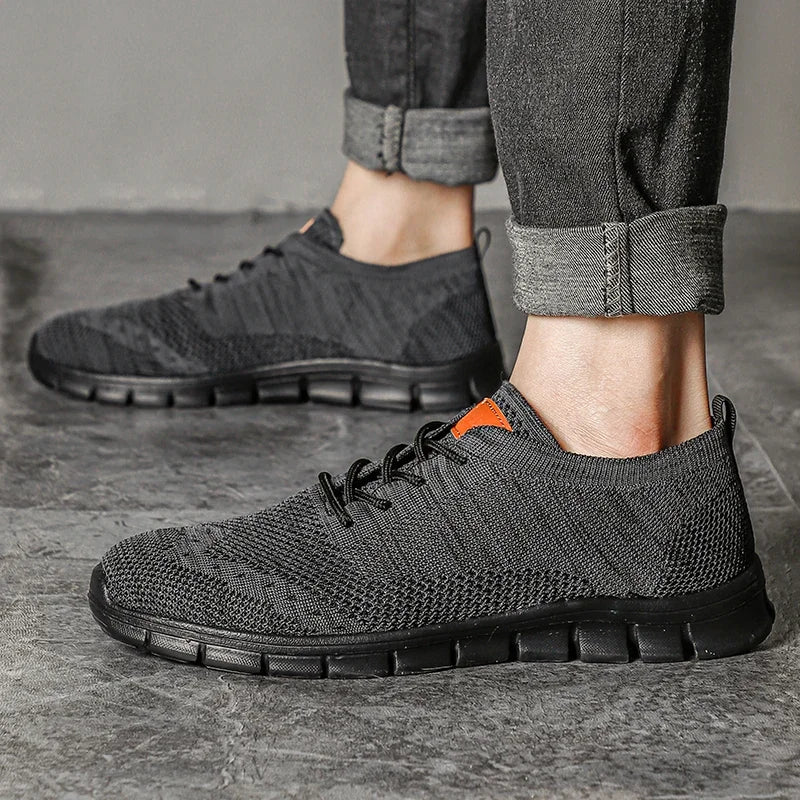 Mænds Casual Sneakers Åndbar Letvægts Sko 4