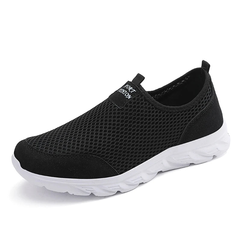 Mænds Casual Sneakers Åndbar Slip-On Gummi 6