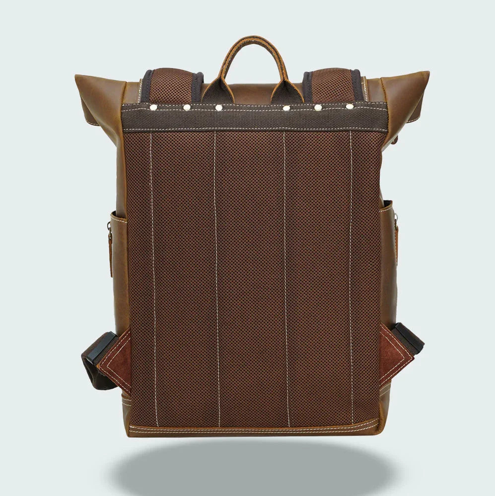 Mænds Funktionel Rygsæk med Vintage Design 8