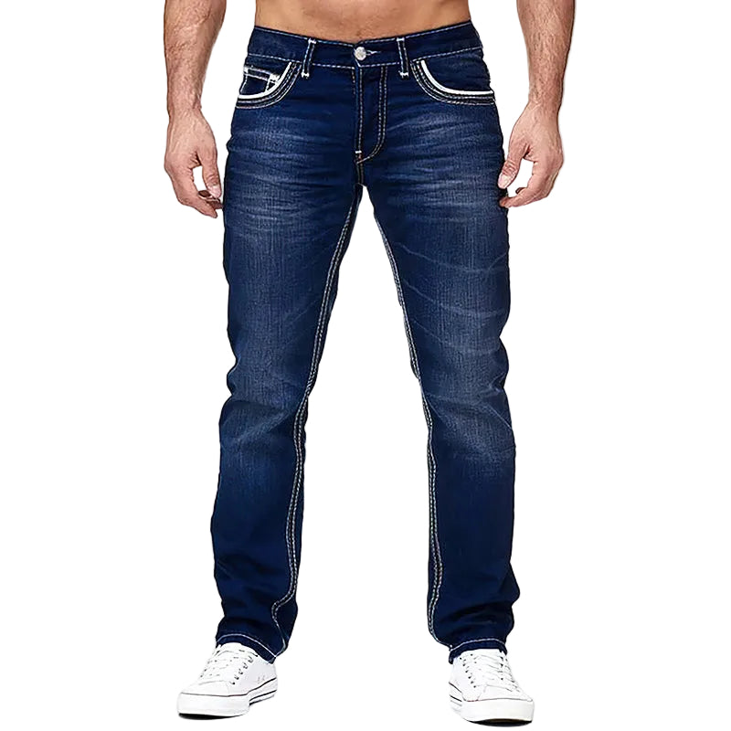 Mænds Jeans Klassisk Snit Regular Fit 0