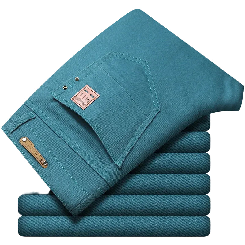 Mænds Klassiske Stretch Jeans 0