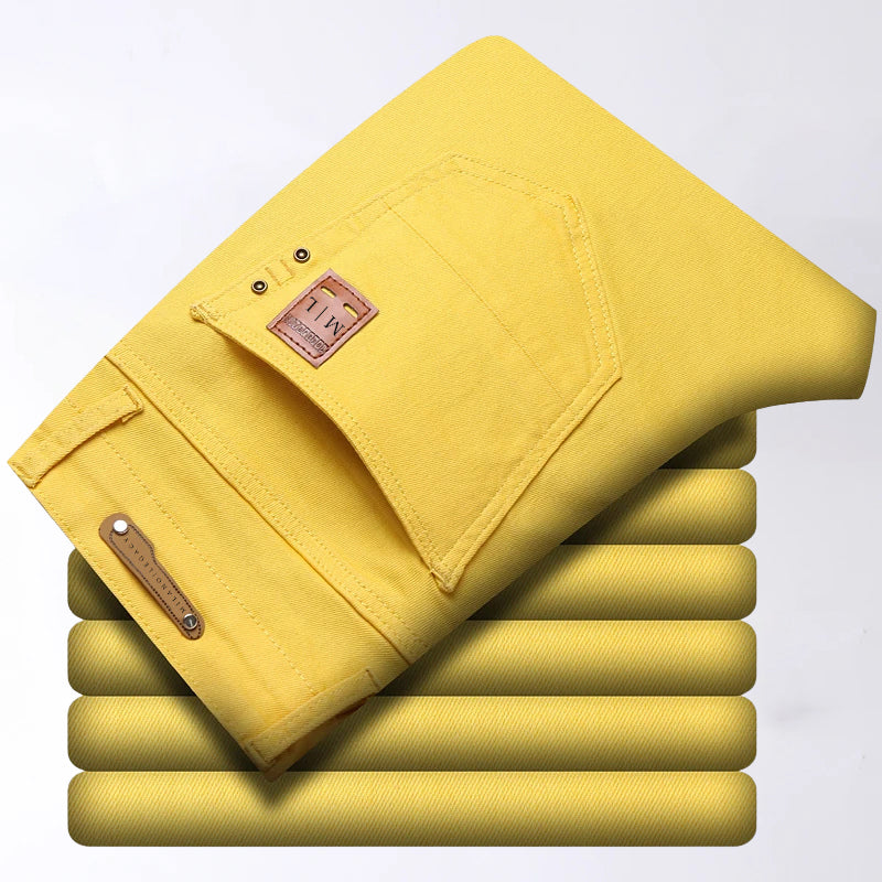 Mænds Klassiske Stretch Jeans 1