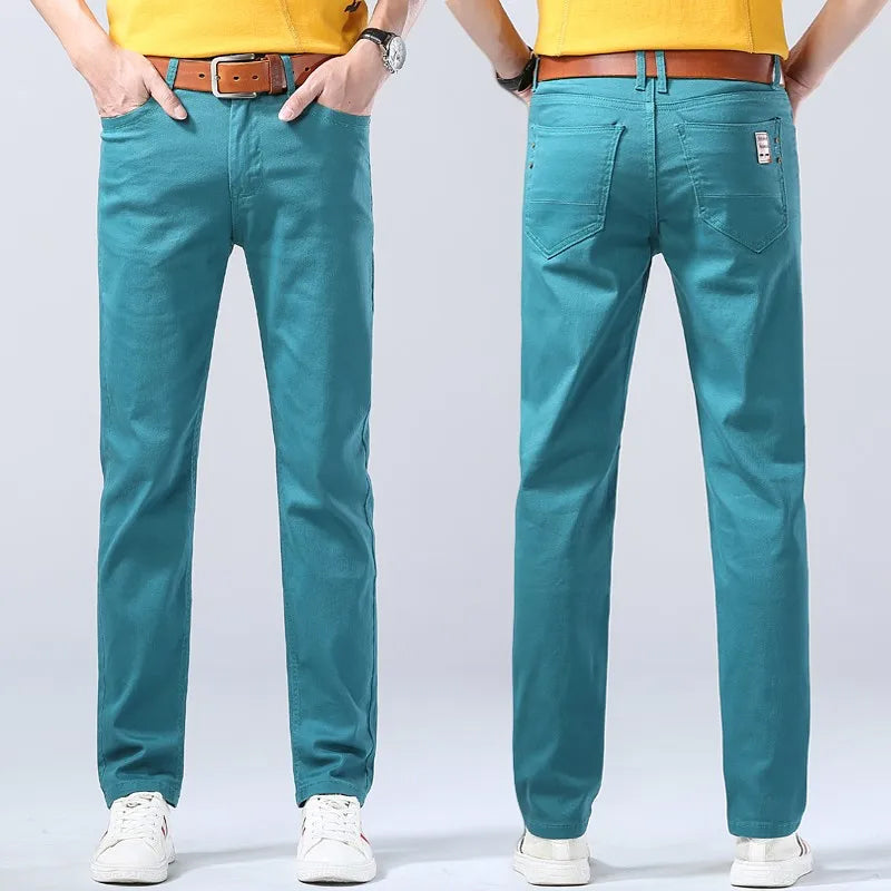 Mænds Klassiske Stretch Jeans 5