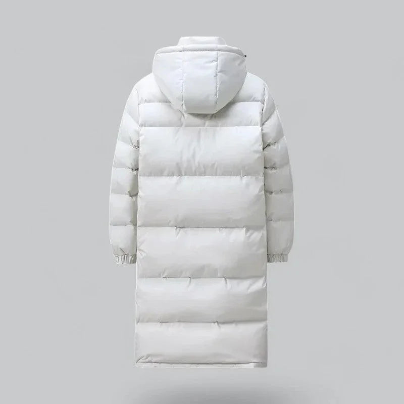 Mænds Lang Puffer Parka Vinterstil 2