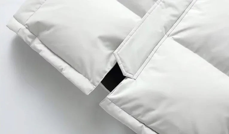 Mænds Lang Puffer Parka Vinterstil 3