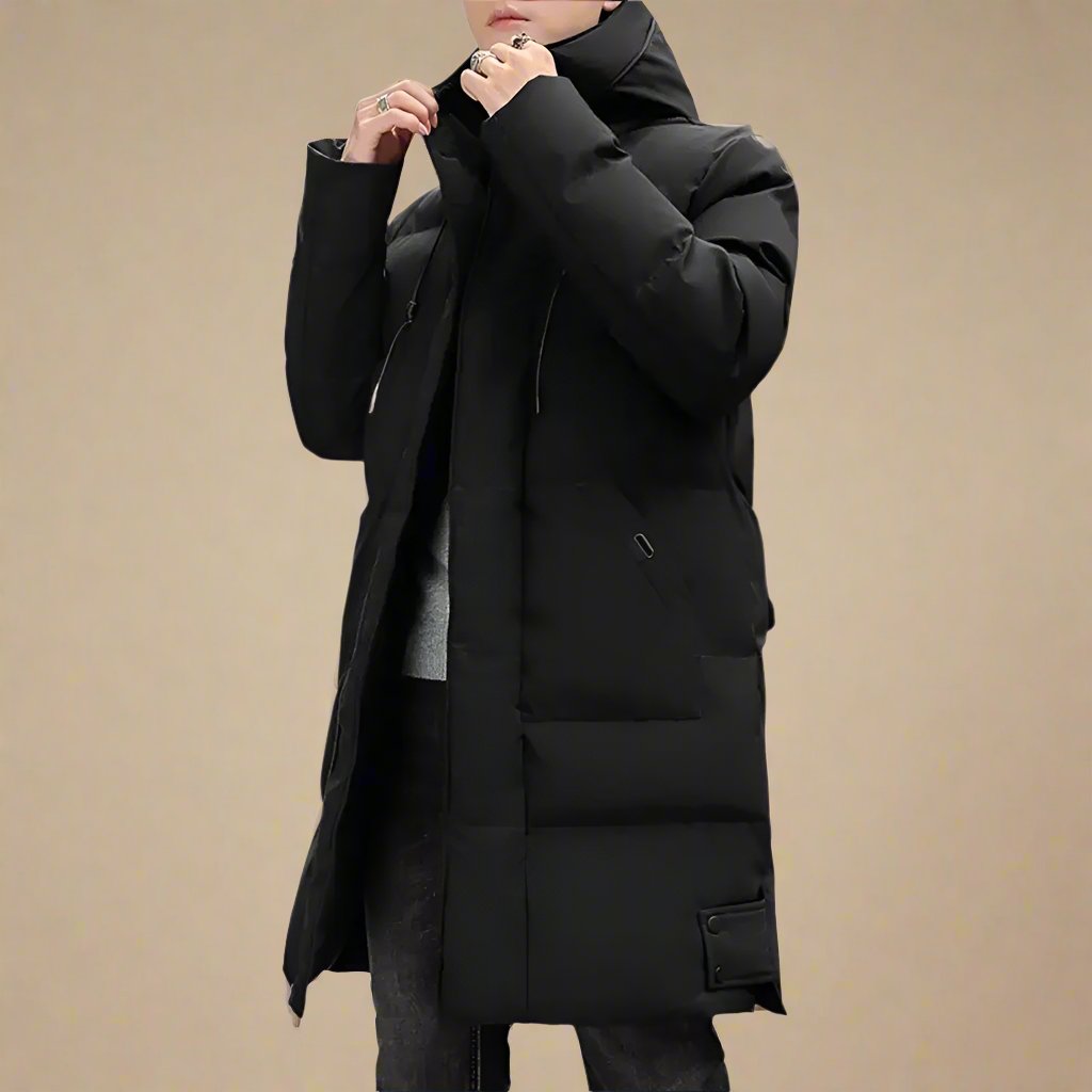 Mænds Lange Jakke Moderne Design 1