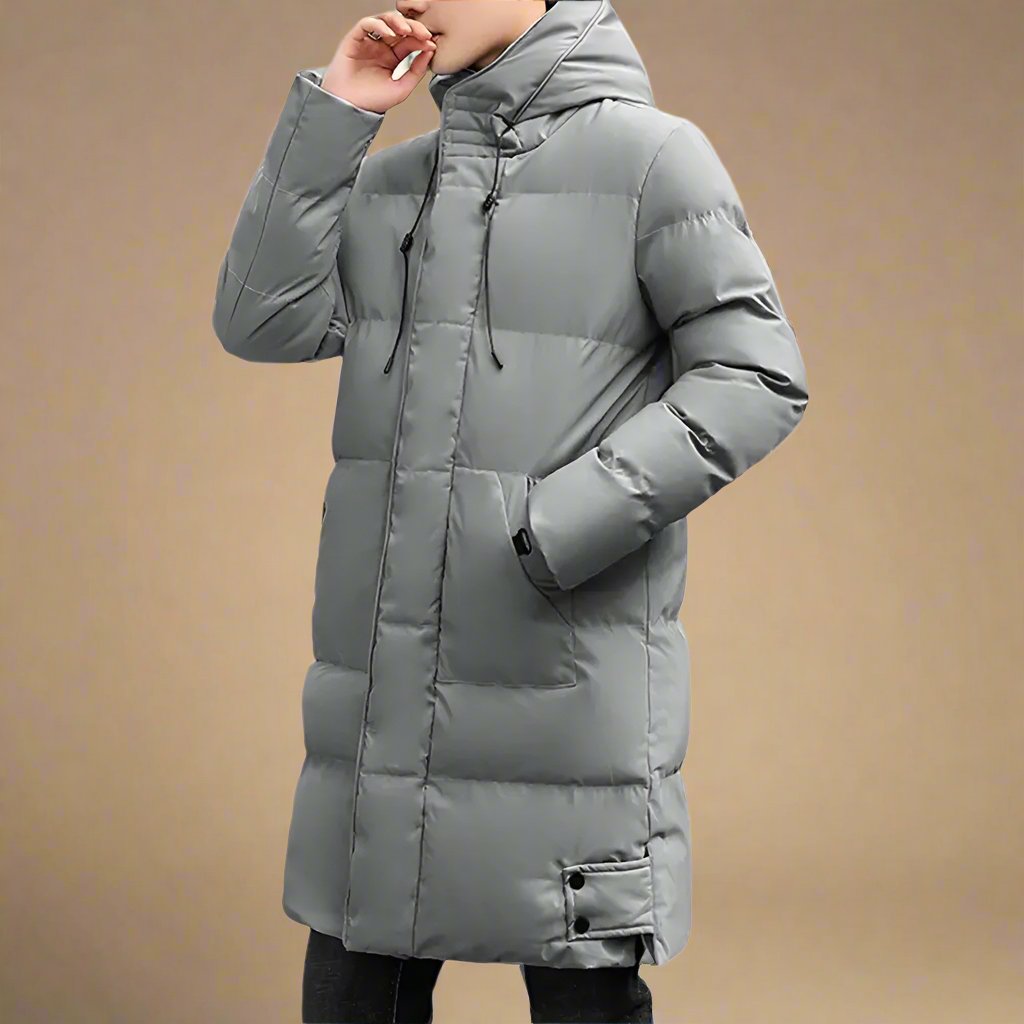 Mænds Lange Jakke Moderne Design 2