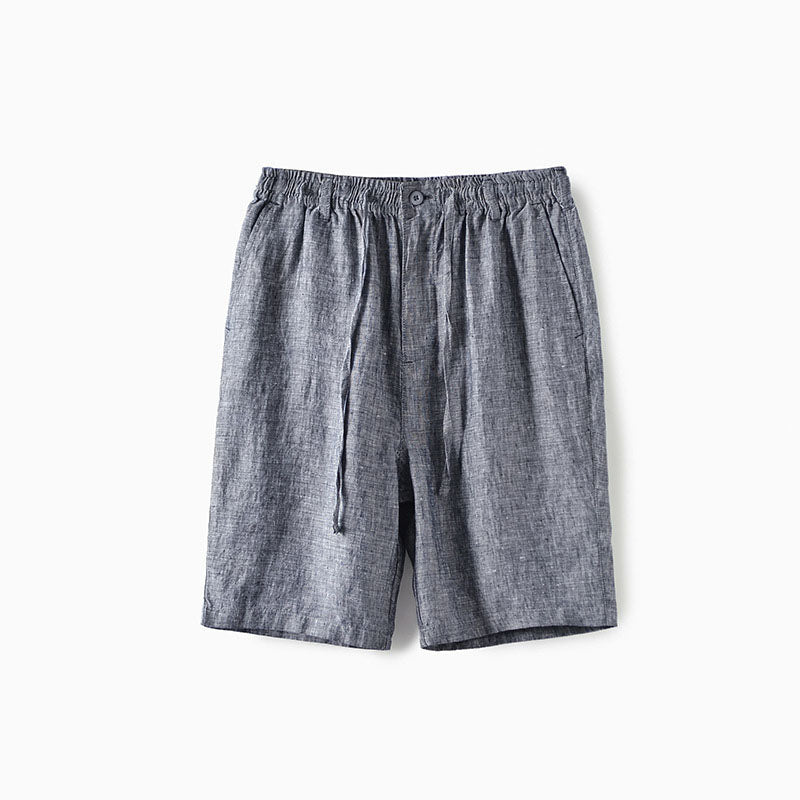 Mænds Linned Shorts Casual 2