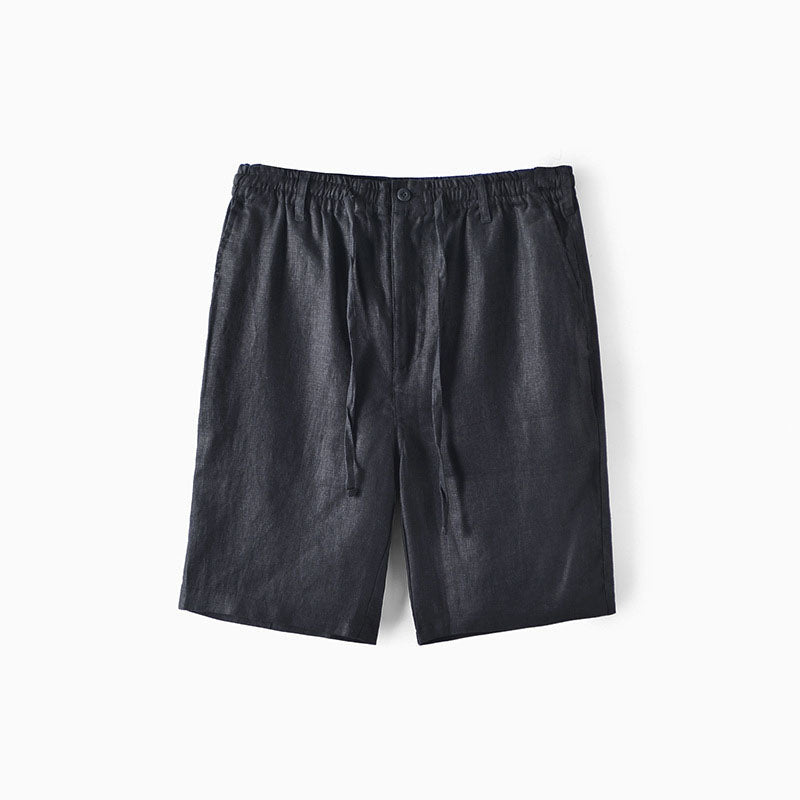 Mænds Linned Shorts Casual 3