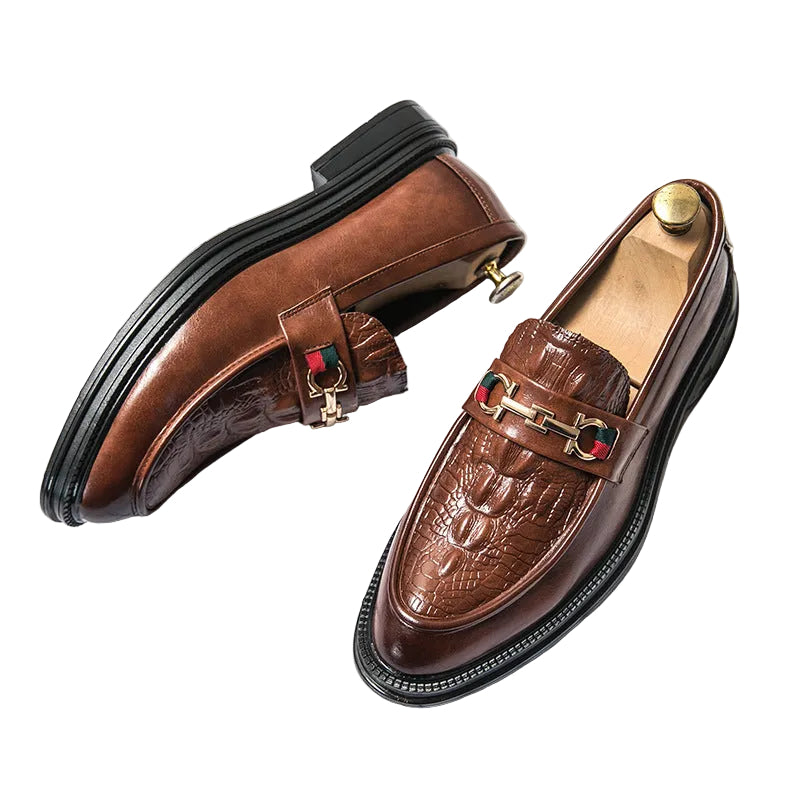 Mænds Loafers Præget Design 0