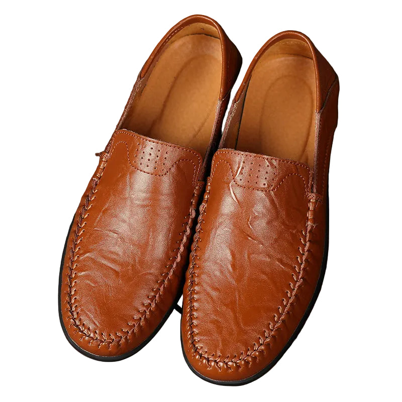 Mænds Loafers i Læder Stilfuld 0