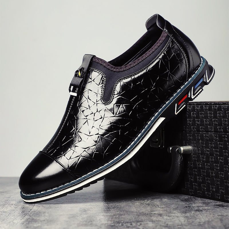 Mænds Loafers med Geometrisk Design 1