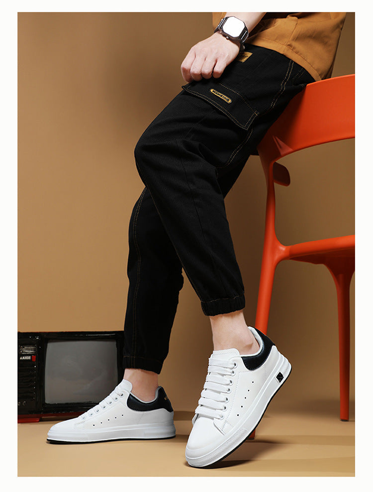 Mænds Minimalistiske Low-Top Sneakers 7