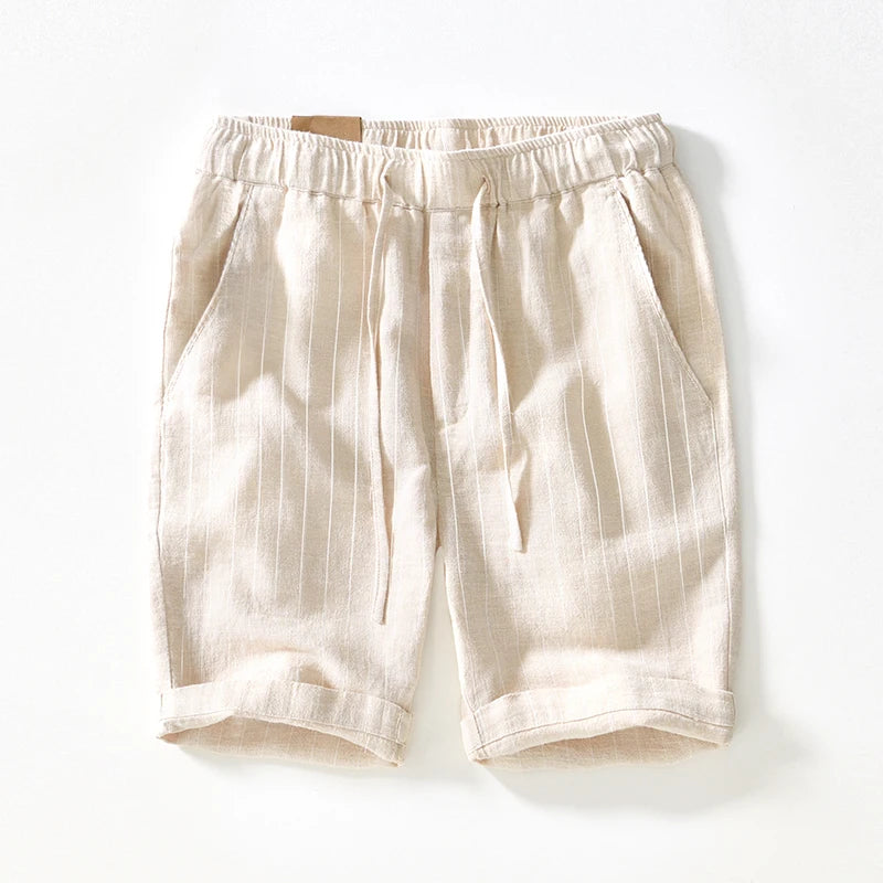 Mænds Shorts med Stribet Design 0
