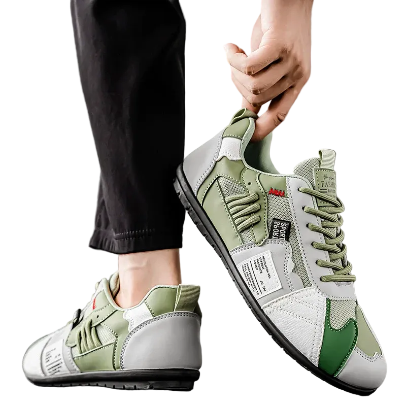 Mænds Sneakers med Lagdelt Design 5