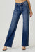 Mænds Straight Jeans Mid Rise Denim 1