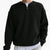 Mænds Strik Sweater med Halv Lynlås og Lange Ærmer 6