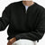 Mænds Strik Sweater med Halv Lynlås og Lange Ærmer 7